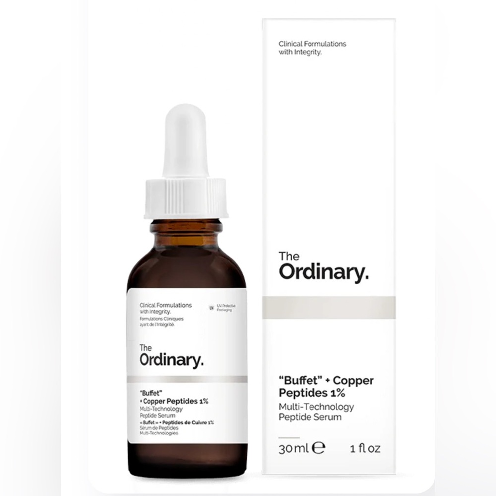 NWT 3 X The Ordinary Buffet + Copper Peptides 1%, Anti-Aging Serum 1oz/30ml - Picture 5 of 6